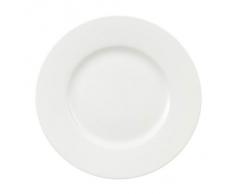 Villeroy & Boch Royal Plato de postre, 22 cm, Porcelana Premium Bone, Blanco