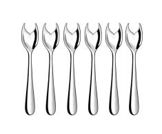 Apeldoornse Messenfabriek Amefa Bv C229000Wc07Bf6 - Tenedor mesa ostras embrus inox amefa c229000wc07bf6 6 pz