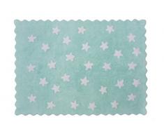 Aratextil Eden Alfombra Infantil, Algodón, Menta, 120x160 cm
