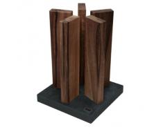 Kai Stonehenge - Soporte para Cuchillos magnÃ©tico de Madera de Nogal