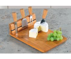 Kesper 50641 - Tabla de cortar queso (bambú, 30 x 20 x 8 cm)