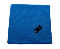 3 M Scotch-Brite 421749 Scotch-Brite microfibra paño, Essent Eco 2012, 360 mm x 360 mm, color azul (10 unidades)