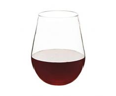 VASOS 630 ML Ø 7x12,5 CM TRANSPARENTE POLICARBONATO