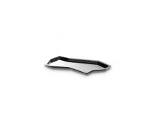 Alessi Officina Bandeja (33 cm), diseño de nubes, color plateado