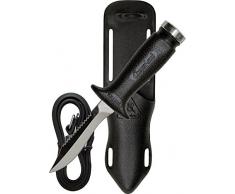 Cressi Killer Cuchillo, Adultos Unisex, Negro, 18 cm