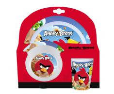 Angry Birds - Vajilla de melamina (3 piezas)