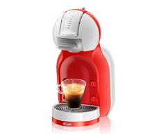 DeLonghi Dolce Gusto Mini Me EDG305.WR - Cafetera de cápsulas, 15 bares de presión, color blanco y rojo