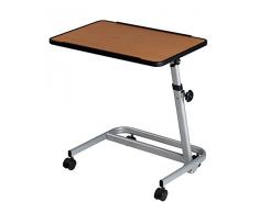 Ayudas dinamicas - Mesita auxiliar plegable, color marrón