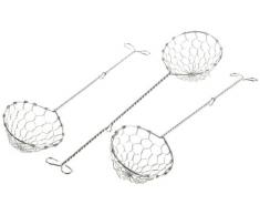 Metaltex 256015010 - Espumaderas para Fondue (3 Unidades), Acero
