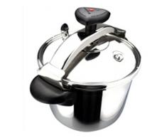 MAGEFESA Star Olla a presiÃ³n rÃ¡pida, fÃ¡cil Uso, Acero Inoxidable 18/10, Apta para inducciÃ³n. Fondo termodifusor, 3 Sistemas de Seguridad (Recta, 12L)