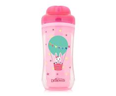 Dr. Browns TC01011 - Vaso térmico sin boquilla para chicas, surtido: diseño aleatorio