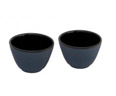 Bredemeijer G004B - Tazas de té Xilin, azul oscuro (juego de 2)