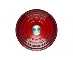 Le Creuset Evolution - Cocotte redonda, de hierro colado esmaltado, 30 cm, color cereza