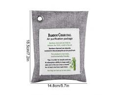 Purificador De Aire Natural Bolsa De Carbón De Carbón Activado Eliminador De Olores Eliminador De Olores para El Hogar Desodorante para El Baño para Fridgerator Aseo Baños(#1)