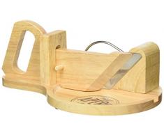 Totally Addict kd3213 rebanadora de embutido Redondo Goma y Acero Inoxidable marrón 30,50 x 19,30 X 12,40 cm