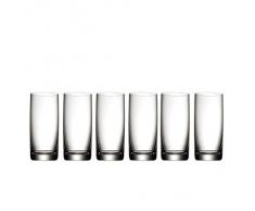 WMF Easy Juego 6 Vasos para refrescos, Vidrio