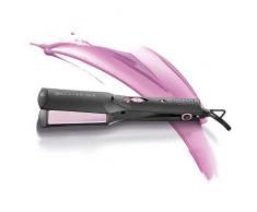 Imetec Bellissima B26 100 - Plancha de Pelo Largo o Difícil de Regular, Tamaño Placas Extra Grande, Revestimiento Cerámico, Efecto Liso y Brillante en una Sola Pasada