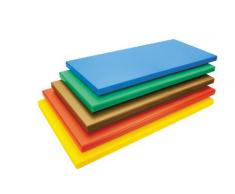 Lacor - 60472 - Tabla Corte PolietilenoGn 1/2x2 - Marrón