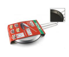 Frabosk Vuelta tortilla/ para Hamburguesas/ Sandwichera Doble Plancha, Antiadherente, Aluminio, 24 cm