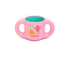 Suavinex - Taza Aprendizaje Infantil BOOO 270ml. Material Irrompible. Apto Para Microondas y Lavavajillas, Color Rosa