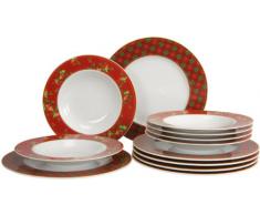 Creatable 164927 -Vajilla (12 piezas), diseño inglés