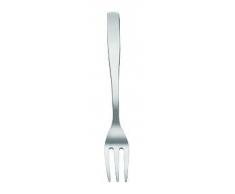 Alessi AJM22/16 Knifeforkspoon - Tenedor para Postre (6 Unidades, Acabado Brillante)