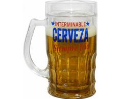 Blue Sky JARRA DE CERVEZA ENFRIADORA INTERMINABLE FRIA HELADA