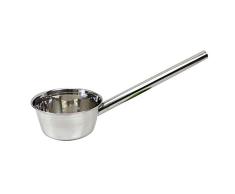 Cuchara Salsera Cazo para Sopa Utensilios de Cocina Mango Largo Acero Inoxidable, Sopa, Leche, Cuchara, Utensilios de Cocina de Gran Capacidad, Cucharón Cuchara para Espaguetis (Color : 12cm)