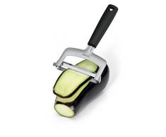 TRIANGLE 72 294 03 02 33930 – Juego de rallador de Verduras, Acero, Negro/Plata, 24,5 x 12 x 2,5 cm