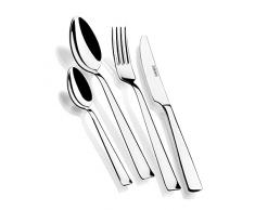 Monix Mallorca - Set de cubiertos 24 piezas, cubiertos de acero inoxidable 18/c