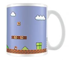 Super Mario Retro tÃtulo Taza de cerámica, Multicolor