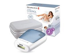 Remington Compact Control IPL3500 - Depiladora de Luz Pulsada, Depiladora IPL con 350 000 Disparos para Cuerpo y Cara, Unisex, Blanco y Azul