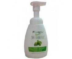 BACTEMIA MICRODOR Foam 250ml champú en Espuma Seca eliminador de Olor Corporal para Mascotas (Apto para Cachorros y Pieles sensibles)