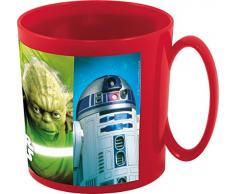 Star Wars Taza plástico microondas, Rojo, 9 x 8 cm
