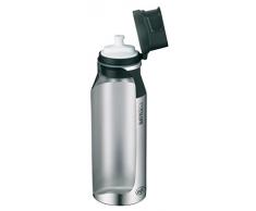 alfi elementBottle - Botella rellenable (0,6 l, se puede lavar en lavavajillas, 100% estanca), color rojo