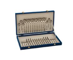 Monix London - Set 36 piezas cubiertos de acero inox 18/10, con cuchillo, estuche normal