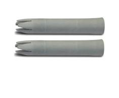 Unbekannt 2 Pieza Garnier Boquilla para Ranuras de Boquilla Boquilla Gris 6,5 cm de Largo para Muchos Antiguos dispensador de Nata