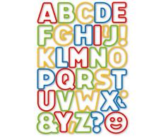Tescoma 630925 Juego de 34 Cortapastas, Forma Alfabeto, De plÃ¡stico