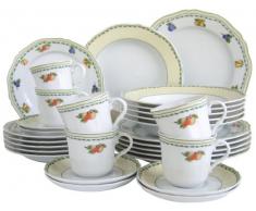 Creatable 13125 7 Alba - Vajilla Completa (30 Piezas), diseño de Fruta