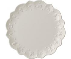 Villeroy & Boch Toys Delight Royal Classic Plato de desayuno, 23 cm, Porcelana Premium, Blanco