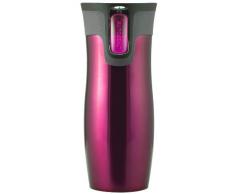 Contigo 1000-0095 - West Loop Vaso Térmico, color frambuesa, 470 ml, sin logo