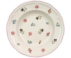 Villeroy & Boch Petite Fleur 1023952700 Plato Hondo, Porcelana, Rojo