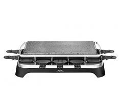 Tefal PR4578 - Raclette, 1350 W, negro y gris