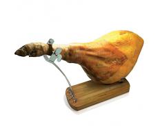 Vin Bouquet FIJ 002 - Jamonero Plegable BambÃº, SujeciÃ³n de Acero Inoxidable