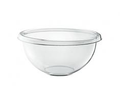 Fratelli Guzzini 0860.22 00 Ensaladera cuenco - cuencos (Ensaladera, Alrededor, Personal, Alrededor, Transparente, Estireno-acrilonitrilo (SAN))
