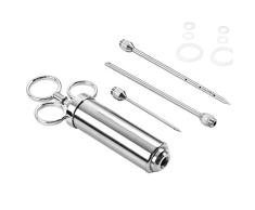 Mallalah jeringa Alimentos de Cocina en Acero Inoxidable Jeringa para marinar de Carne Salsa ingrédient Boas para Pollo Ternera Carne asados Barbacoa