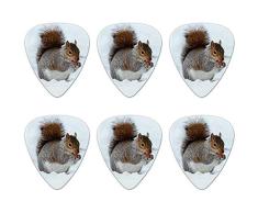Palillos de guitarra medianos para comer en invierno, 6 unidades