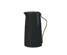 Stelton X 200 – 2 Emma – Jarra térmica ( – Café DE 1,2 l, plástico, Negro, 15.5 x 13 x 26 cm