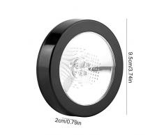 Led Posavasos, No tóxico Posavasos de vino Luminoso Destellos de costa con cambio de luz LED para decoración Fiesta Navidad Halloween(#1)