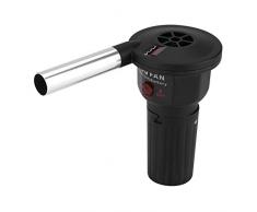 Ventilador de Electricidad Portátil Barbacoa Soplador de Aire Blower Ventilador de Barbacoa para Acampar al Aire Libre Senderismo Barbacoa Fuego Bellow Herramienta de Cocina